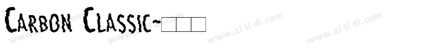Carbon Classic字体转换